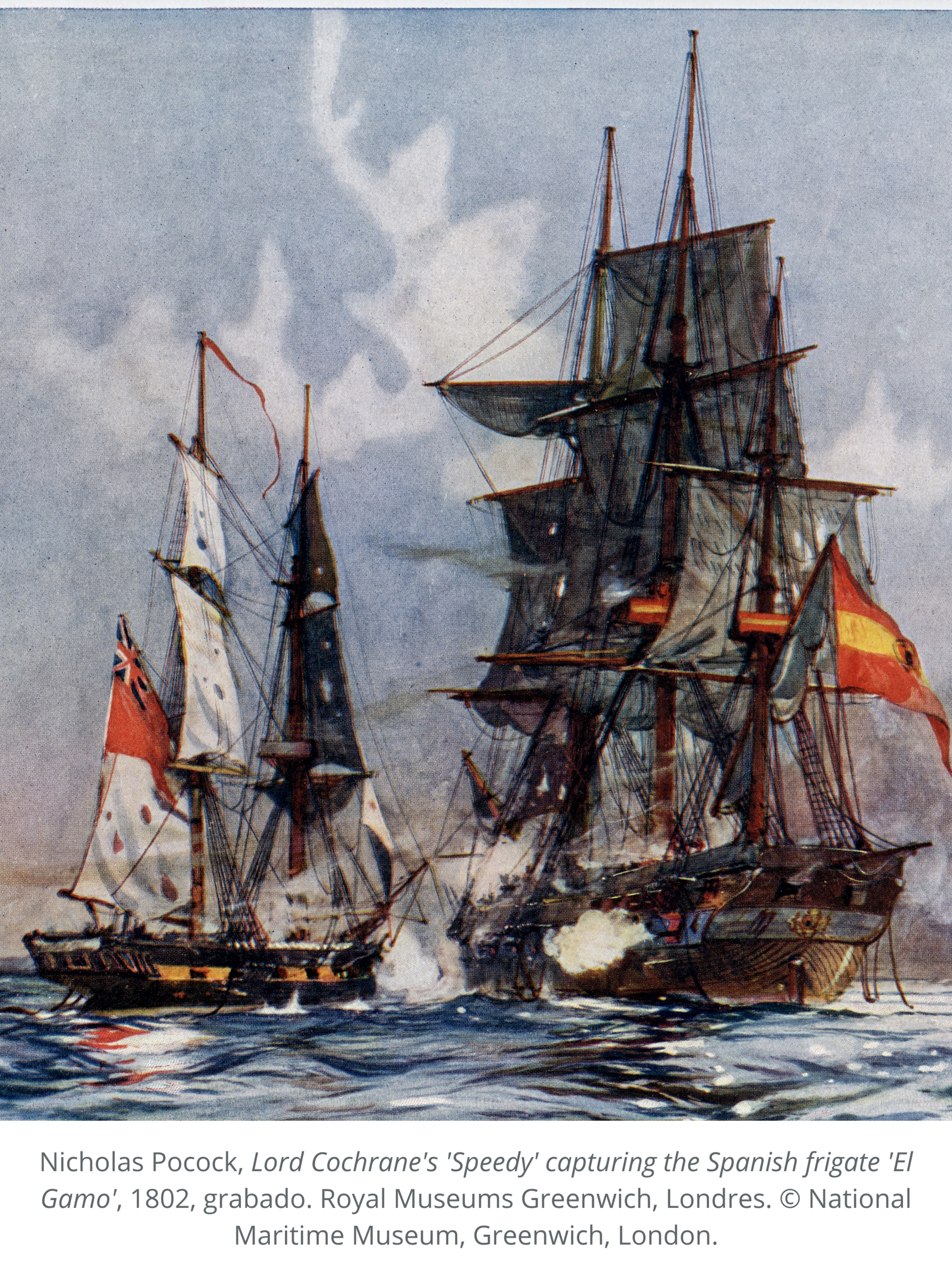 1). MASTER AND COMMANDER. Study for The Dawn of the Saga (The Bounty) 2020 - Speedy