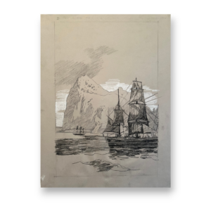 Matthew Benedict | Ship in the Strait of Gibraltar
