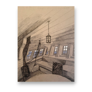 HMS SURPRISE. Study for Blue Hour in the Great Cabin of the HMS Surprise. 2020 - Portada