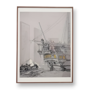 Matthew Benedict | HMS Leopard in the Ice