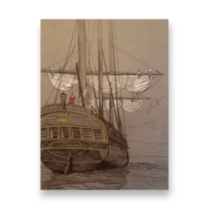 15). THE TRUELOVE. Study for Clarissa Oakes.2022 - portada
