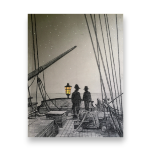 8). Goldilocks and Doctor Maturin on the Quarterdeck of the HMS Surprise 2021 - Portada