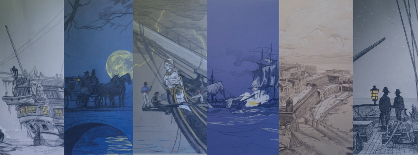 Matthew Benedict x Patrick O'Brian: Aubrey-Maturin Series